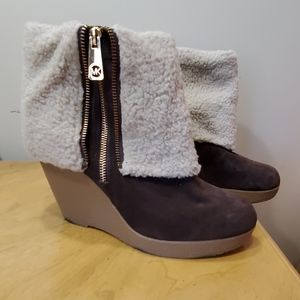 Michael Kors Suede Booties